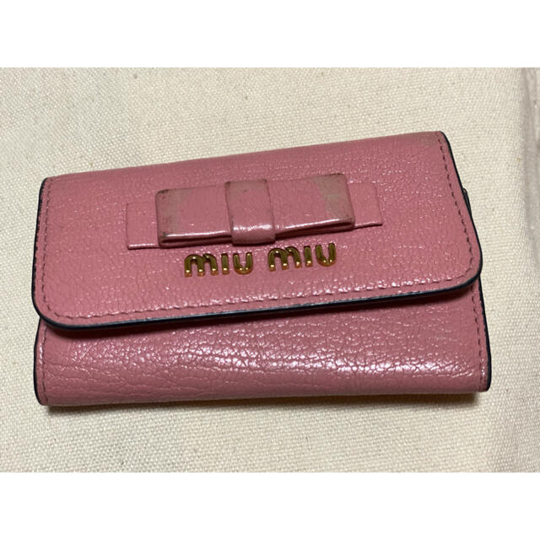 miumiu(ミュウミュウ)のミュウミュウ miumiu キーケース  レディースのファッション小物(キーケース)の商品写真