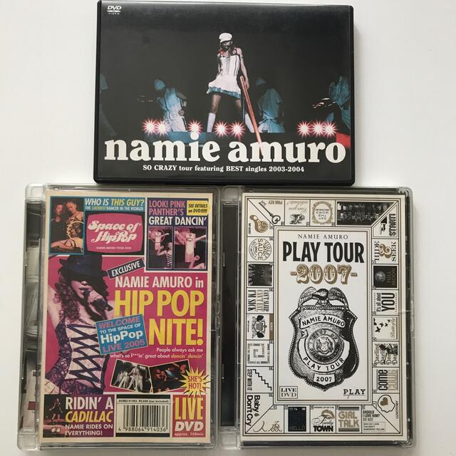 安室奈美恵/Namie Amuro ライブDVD 3枚セットの通販 by K|ラクマ