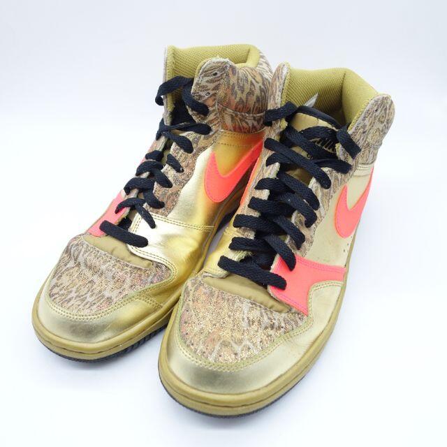 NIKE WMNS COURT FORCE HIGH Metalic Gold