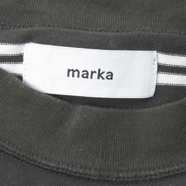 marka(マーカ)のmarka 19SS BORDER CREW NECK 長袖Ｔシャツ メンズ メンズのトップス(Tシャツ/カットソー(七分/長袖))の商品写真