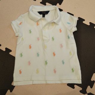 ポロラルフローレン(POLO RALPH LAUREN)の美品 ラルフローレンポロシャツ 3T(Tシャツ/カットソー)