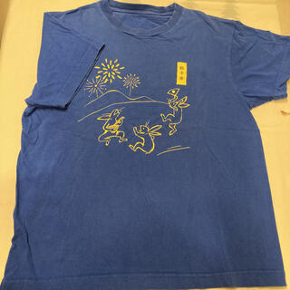 なか卯Tシャツ　ブルー(Tシャツ/カットソー(半袖/袖なし))