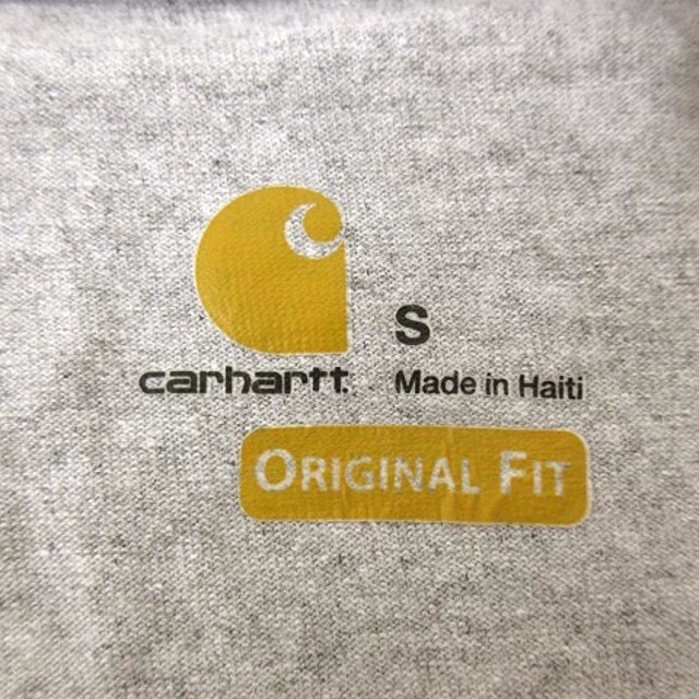 carhartt(カーハート)のcarhartt ポケット Tシャツ 半袖 クルーネック コットン S グレー メンズのトップス(Tシャツ/カットソー(半袖/袖なし))の商品写真