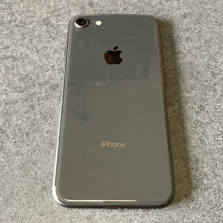 アイフォーン(iPhone)のApple iPhone8 64GB SIMロック解除済 スペースグレー(スマートフォン本体)