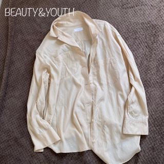 ビューティアンドユースユナイテッドアローズ(BEAUTY&YOUTH UNITED ARROWS)の週末限定価格＊ビューティーアンドユースユナイテッドアローズ 落ち感 シャツ(シャツ/ブラウス(長袖/七分))