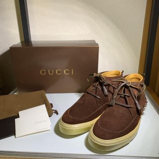 グッチ(Gucci)の新品　GUCCI グッチ　ドレスシューズ ブーツ　サイズ9 1/2 G(ドレス/ビジネス)