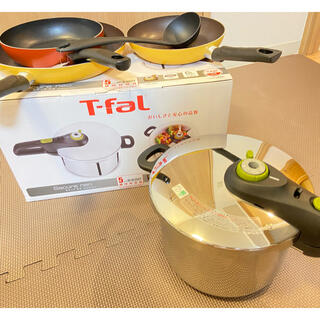 T-fal - ※値下げ済【新品】T-falセット 圧力鍋・フライパン(ガスコンロ 