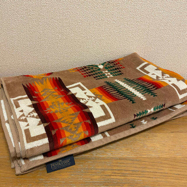 pendleton ペンドルトン タオルブランケット  チーフジョセフカーキ