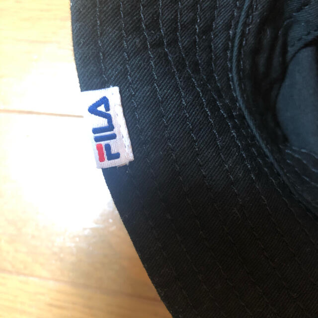 FILA(フィラ)のFILA バケットハット 帽子　黒 レディースの帽子(ハット)の商品写真