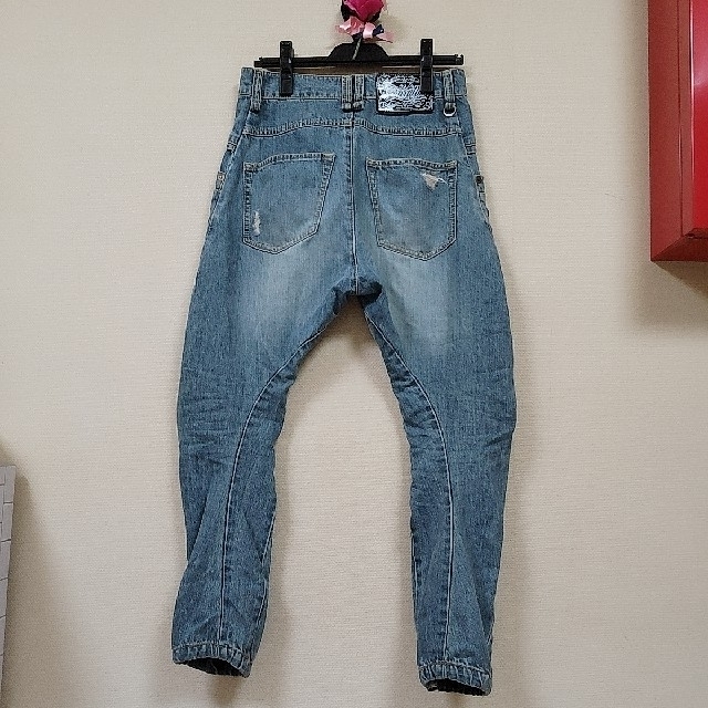 CO&LU - COCOLULUデニムサルエルの通販 by くぅちゃん's shop CO&LU - COCOLULUデニムサルエルの通販 by くぅちゃん's shop