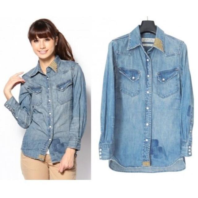 REMI RELIEF - 定価2.7万 RAY BEAMS別注 レミレリーフ スタッズ デニム