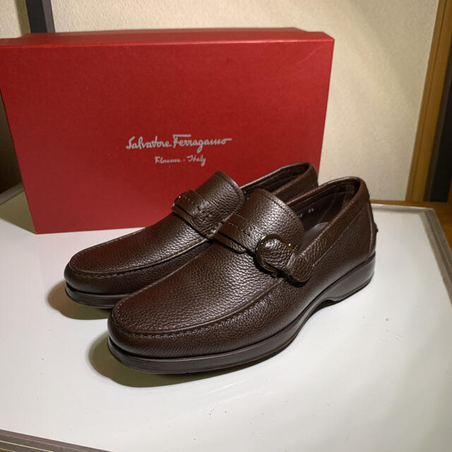 Salvatore Ferragamo(サルヴァトーレフェラガモ)の着用1回　Salvatore Ferragamo フェラガモ ドレスシューズ メンズの靴/シューズ(ドレス/ビジネス)の商品写真