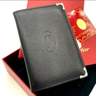 カルティエ(Cartier)の超美品✨鑑定済✨Cartier カルティエ マストライン 名刺入れ カードケース(名刺入れ/定期入れ)