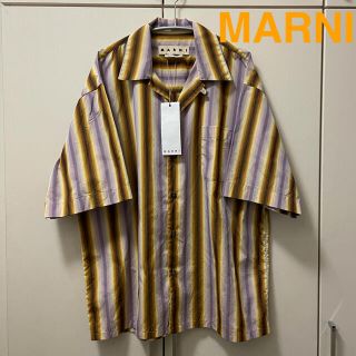 マルニ(Marni)のMARNI マルニ  オープンカラーシャツ CUMU0054A0 S49787(シャツ)