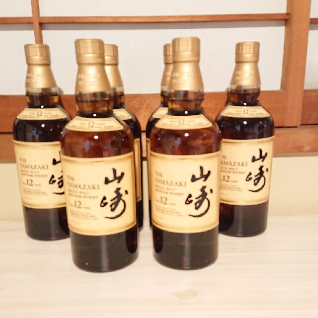 山崎12年 6本 700ml 新品