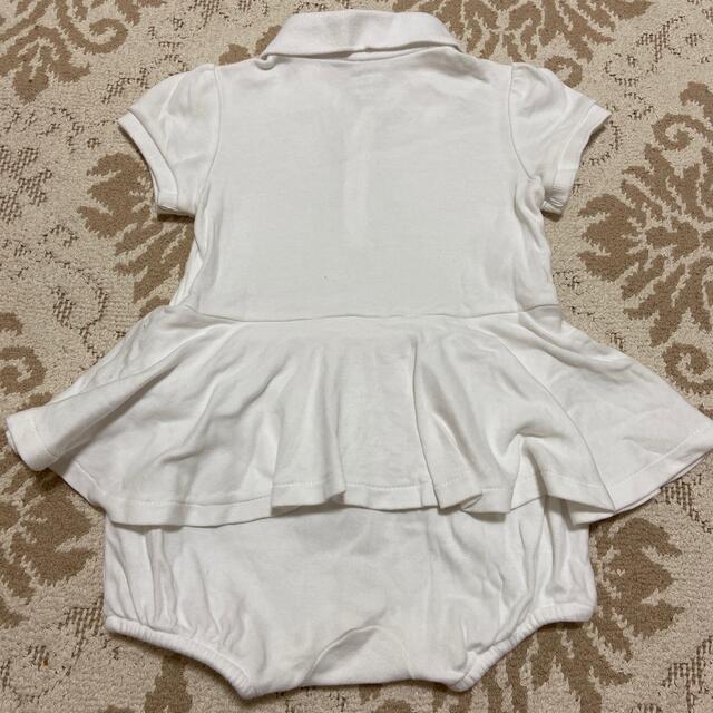 Ralph Lauren(ラルフローレン)のポロ　ラルフローレン　ベビー　女の子 キッズ/ベビー/マタニティのベビー服(~85cm)(ロンパース)の商品写真