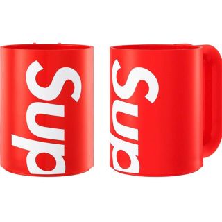 シュプリーム(Supreme)のSupreme Heller Mugs Set of 2 Red(グラス/カップ)