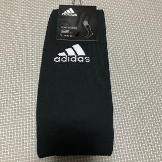 アディダス(adidas)のアディダス　サッカーソックス　新品　黒(ウェア)