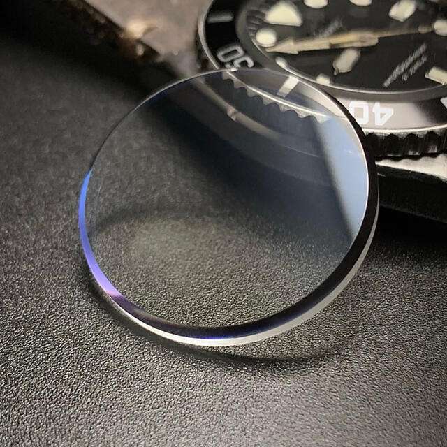 SEIKO 7S26-0050 SKX023 風防 サファイアクリスタル ブルー