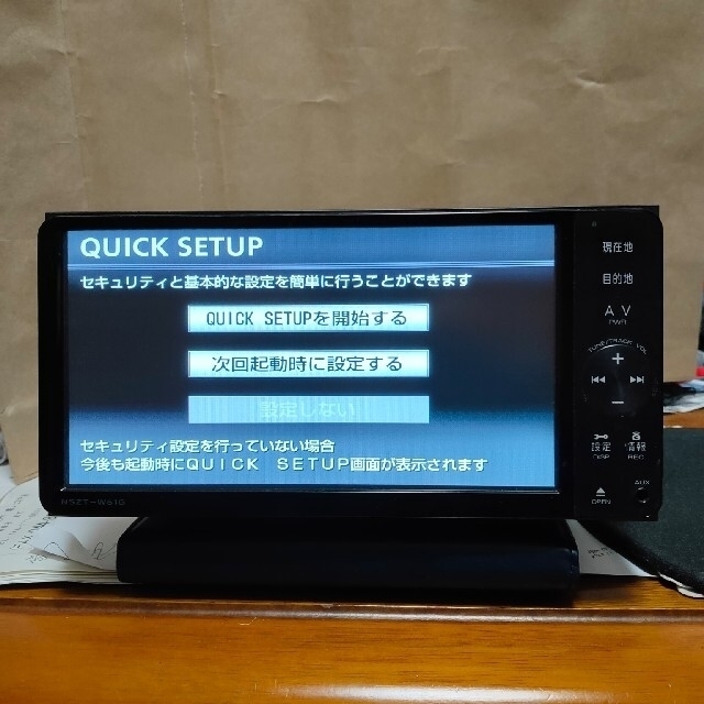 トヨタ - トヨタ NSZT-W61G SDナビ 7インチ フルセグ Bluetooth トヨタ - トヨタ NSZT-W61G SDナビ 7インチ フルセグ Bluetooth