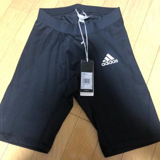 アディダス(adidas)のアディダス　スパッツ　黒　Ｌサイズ　新品(ウェア)