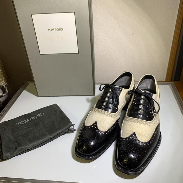 メンズ美品　TOM FORD トムフォード　ドレスシューズ   革靴　サイズ10T