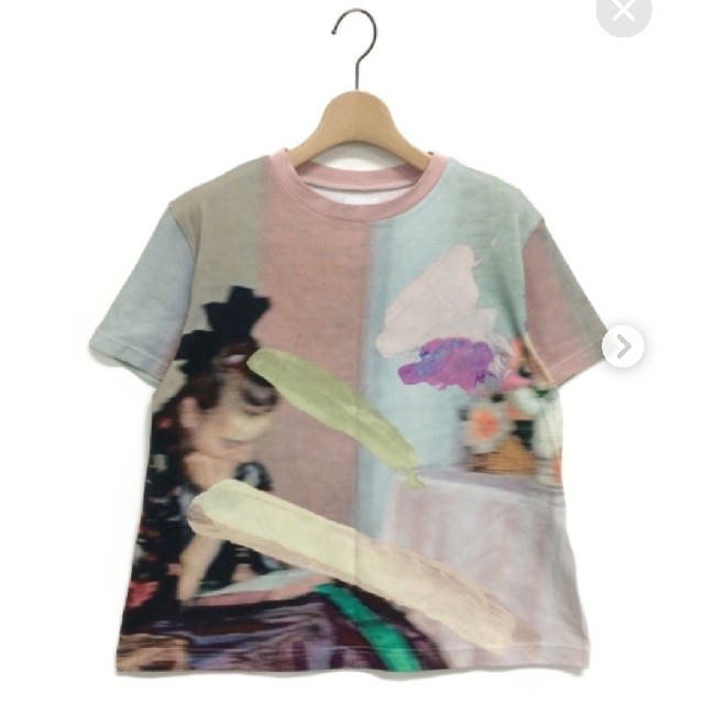 Ameri VINTAGE(アメリヴィンテージ)のアメリヴィンテージ   EMILIA PAINT TEE レディースのトップス(Tシャツ(半袖/袖なし))の商品写真
