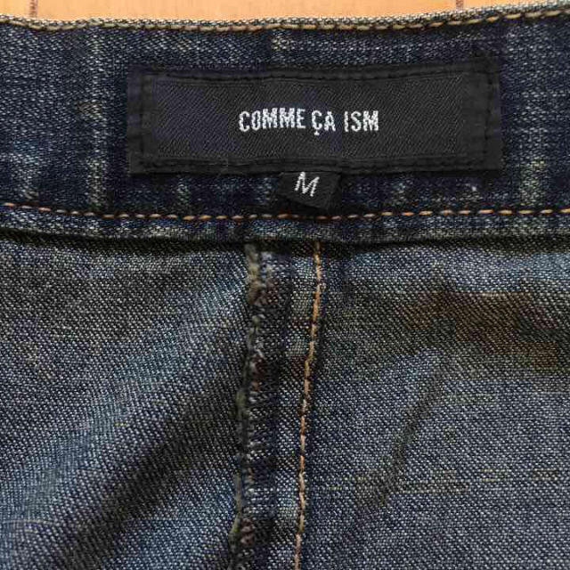 COMME CA ISM(コムサイズム)の美品 コムサイズム デニムスカート レディースのスカート(ひざ丈スカート)の商品写真