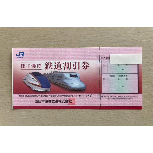 JR西日本 株主優待券 4枚セット - realiengenharia.com