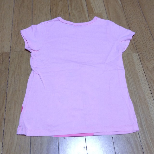 mikihouse(ミキハウス)のMIKIHOUSE  120cm 半袖Tシャツ ピンク キッズ/ベビー/マタニティのキッズ服女の子用(90cm~)(Tシャツ/カットソー)の商品写真