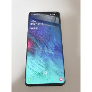 ギャラクシー(Galaxy)のGALAXY S10 128GB プリズムホワイト au(スマートフォン本体)