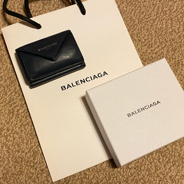 BALENCIAGA バレンシアガペーパーミニウォレット