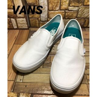 ヴァンズ(VANS)のVANS バンズ　スリッポン　白　24cm   (スリッポン/モカシン)