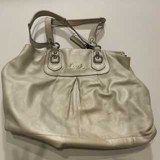 コーチ(COACH)のCOACHバッグ(アイボリー)(トートバッグ)