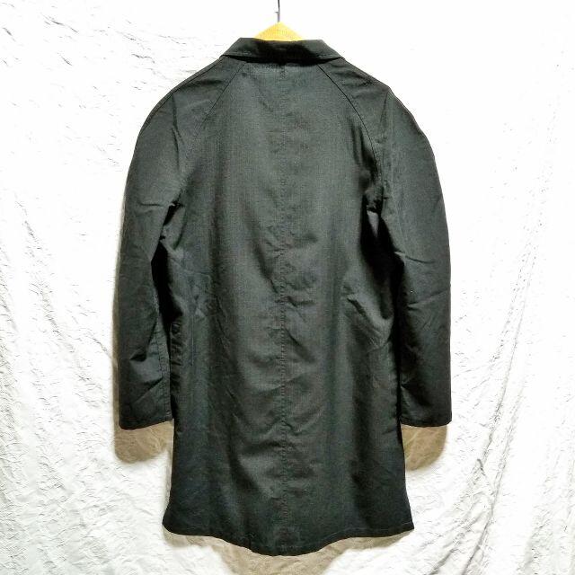 50s～60s　フランス　ブラック　マキニョン　コート　VETRA　馬商　B メンズのジャケット/アウター(ステンカラーコート)の商品写真