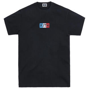 S KITH Paris Classic Logo Tee Black(Tシャツ/カットソー(半袖/袖なし))