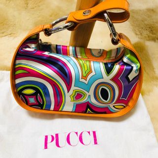 エミリオプッチ(EMILIO PUCCI)のお値下げ！EMILIO PUCCI  美品　エミリオ プッチ ミニバッグ(ハンドバッグ)