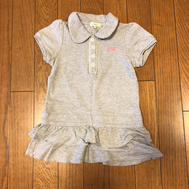 3can4on(サンカンシオン)のポロシャツワンピース キッズ/ベビー/マタニティのキッズ服女の子用(90cm~)(ワンピース)の商品写真