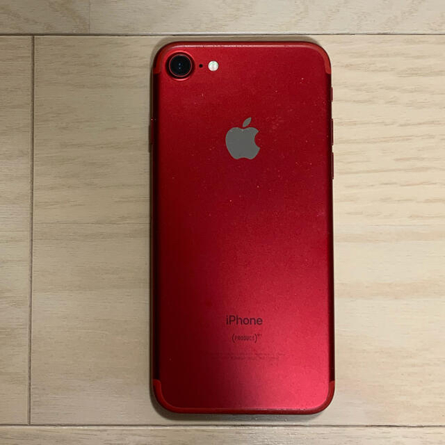 iPhone 7 128GB RED バッテリー98% 1