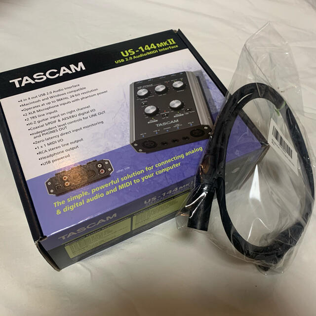 TASCAM オーディオインターフェース US-144MK2