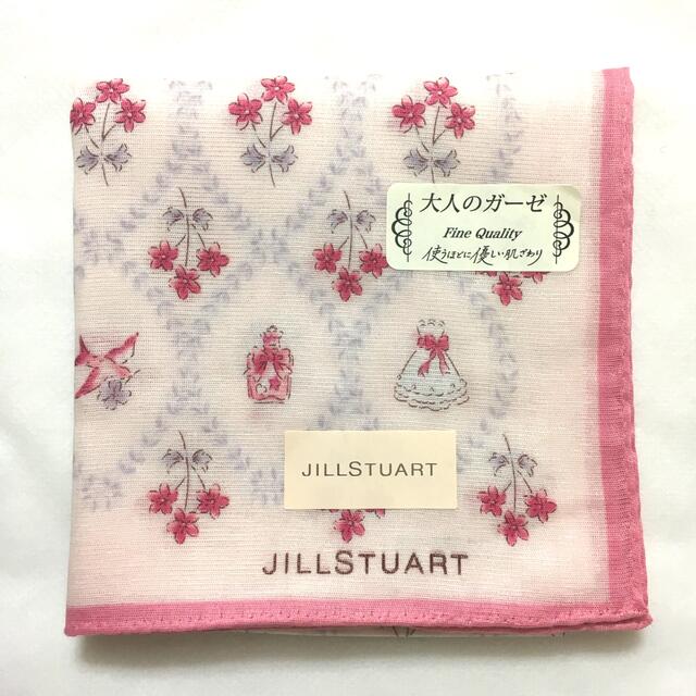JILLSTUART(ジルスチュアート)のJILLSTUARTハンカチ未使用新品 レディースのファッション小物(ハンカチ)の商品写真