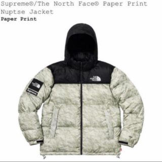 シュプリーム(Supreme)のSupreme North Face Paper Nuptse  Jacket(ダウンジャケット)