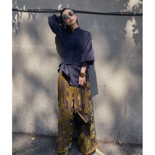 アメリヴィンテージ(Ameri VINTAGE)のAmeri UNDRESSED LUNA OPAL WIDE PANTS ❤︎(カジュアルパンツ)