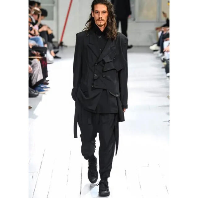 Yohji Yamamoto POUR HOMME 20SSテープギャバパンツ