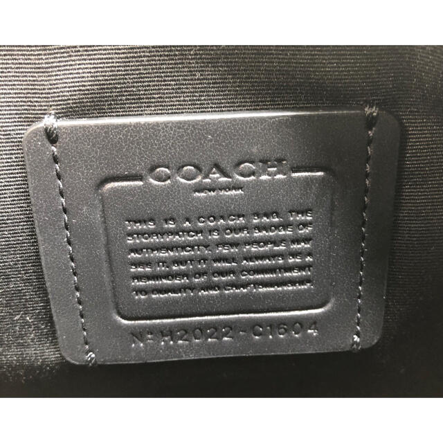 COACH(コーチ)の【COACH☆限定品】完売品！新品！入手困難！クラッチバッグ！ロケット！ブラック メンズのバッグ(セカンドバッグ/クラッチバッグ)の商品写真