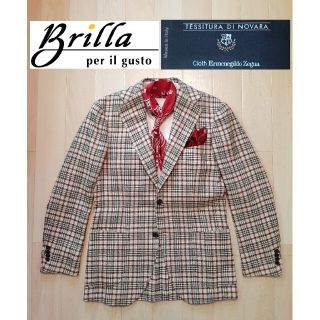 ビームス(BEAMS)の【Brilla per il gusto】ゼニア　ジャケット　シルク　コットン(テーラードジャケット)