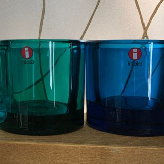 イッタラ(iittala)のイッタラ　kivi キビ　ターコイズ  シーブルー　　2点❣️(置物)