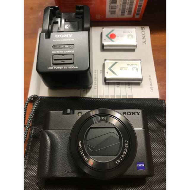 WEB限定カラー SONY - SONY DSC-RX100M5 極美品バッテリーグリップ