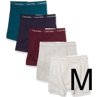 カルバンクライン(Calvin Klein)の超お得！ カルバンクライン ボクサーパンツ 5色 5枚 セット  M(ボクサーパンツ)