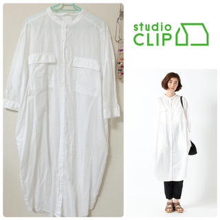 スタディオクリップ(STUDIO CLIP)のスタクリ❁シャツワンピース難あり(ロングワンピース/マキシワンピース)